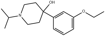 4-(3-Ethoxyphenyl)-1-(1-methylethyl)-4-piperidinol Structure