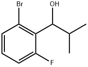 1-(2,4-dibromo-6-fluorophenyl)-2-methylpropan-1-ol Structure