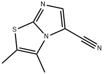 2,3-dimethylimidazo[2,1-b]thiazole-5-carbonitrile Structure