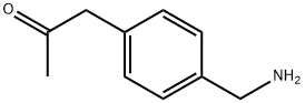 1-(4-(aminomethyl)phenyl)propan-2-one 구조식 이미지
