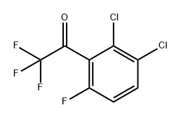 1-(2,3-Dichloro-6-fluorophenyl)-2,2,2-trifluoroethanone Structure