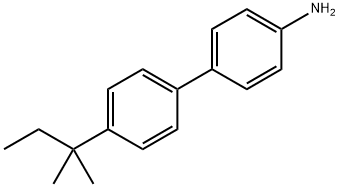 4'-(1,1-Dimethylpropyl)[1,1'-biphenyl]-4-amine Structure