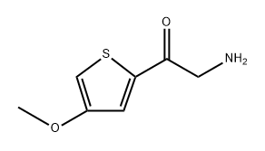 2-Amino-1-(4-methoxythiophen-2-yl)ethan-1-one Structure