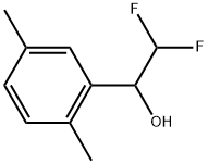 α-(Difluoromethyl)-2,5-dimethylbenzenemethanol Structure