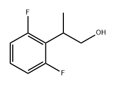 Benzeneethanol, 2,6-difluoro-β-methyl- Structure