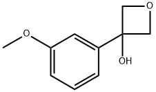 3-(3-methoxyphenyl)oxetan-3-ol Structure