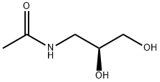 Acetamide, N-(2,3-dihydroxypropyl)-, (S)- Structure