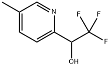 2-Pyridinemethanol, 5-methyl-α-(trifluoromethyl)- Structure