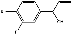 4-Bromo-α-ethenyl-3-fluorobenzenemethanol Structure