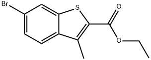 ethyl 6-bromo-3-methylbenzo[b]thiophene-2-carboxylate Structure