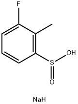 3-fluoro-2-methylbenzenesulfinate 구조식 이미지