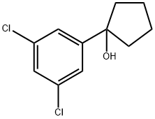 1-(3,5-dichlorophenyl)cyclopentanol Structure