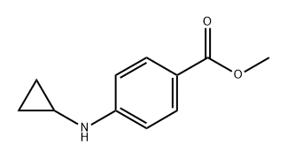 methyl 2-(4-(cyclopropylamino)phenyl)-2-oxoacetate Structure