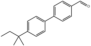 4'-(1,1-Dimethylpropyl)[1,1'-biphenyl]-4-carboxaldehyde Structure