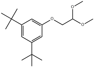 1-(2,2-Dimethoxyethoxy)-3,5-bis(1,1-dimethylethyl)benzene Structure