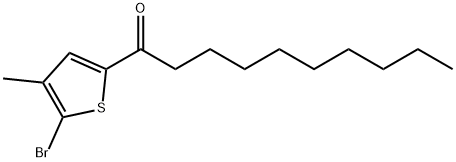 1-(5-Bromo-4-methyl-2-thienyl)-1-decanone Structure