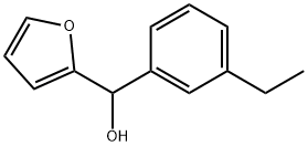 (3-ethylphenyl)(furan-2-yl)methanol Structure