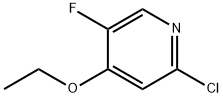 2-chloro-4-ethoxy-5-fluoropyridine Structure