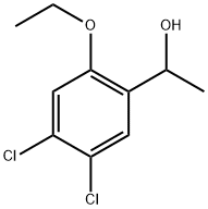 1-(4,5-Dichloro-2-ethoxyphenyl)ethanol Structure