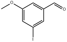 3-Iodo-5-methoxybenzaldehyde Structure