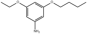 3-Butoxy-5-ethoxybenzenamine Structure