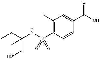 2-Amino-5-chloro-2'-fluorobenzophenone 구조식 이미지