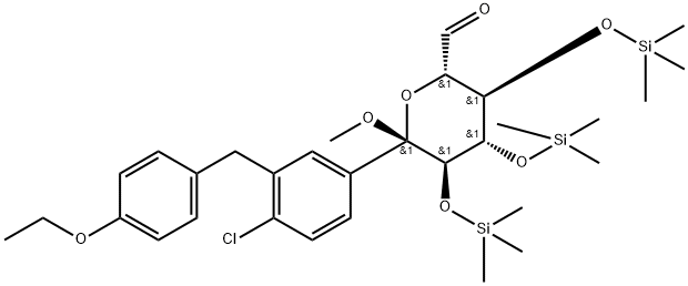 Eglipide intermediate Structure