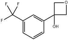 3-(3-(trifluoromethyl)phenyl)oxetan-3-ol Structure