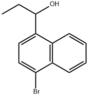 1-(4-bromonaphthalen-1-yl)propan-1-ol Structure