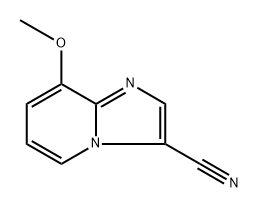 8-methoxyimidazo[1,2-a]pyridine-3-carbonitrile Structure