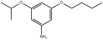 3-Butoxy-5-(1-methylethoxy)benzenamine Structure