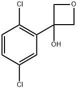 3-(2,5-dichlorophenyl)oxetan-3-ol Structure