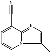 3-methylimidazo[1,2-a]pyridine-8-carbonitrile Structure