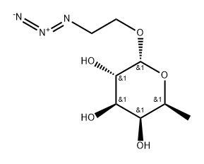 2-Azidoethyl α-L-fucopyranoside Structure