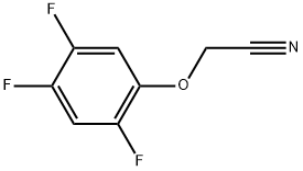 2-(2,4,5-Trifluorophenoxy)acetonitrile 구조식 이미지