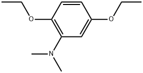 2,5-Diethoxy-N,N-dimethylbenzenamine Structure