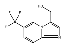 6-(trifluoromethyl)imidazo[1,2-a]pyridin-3-yl]methanol Structure