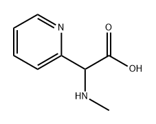 Methylamino-pyridin-2-yl-acetic acid 구조식 이미지