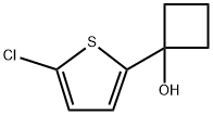 1-(5-chlorothiophen-2-yl)cyclobutanol 구조식 이미지