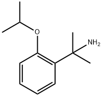 2-[2-(propan-2-yloxy)phenyl]propan-2-amine Structure