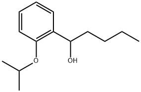 α-Butyl-2-(1-methylethoxy)benzenemethanol Structure