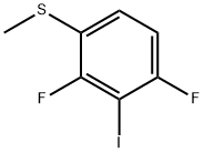 (2,4-Difluoro-3-iodophenyl)(methyl)sulfane Structure