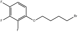 1-(4-Bromobutoxy)-2,3,4-trifluorobenzene Structure