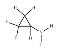 Cyclopropylamine-d7 Structure