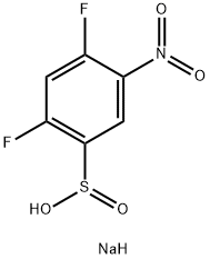 2,4-difluoro-5-nitrobenzenesulfinate Structure