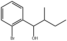 2-Bromo-α-(1-methylpropyl)benzenemethanol Structure