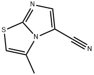 3-methylimidazo[2,1-b][1,3]thiazole-5-carbonitrile 구조식 이미지