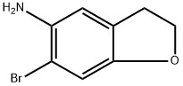 6-bromo-2,3-dihydrobenzofuran-5-amine Structure