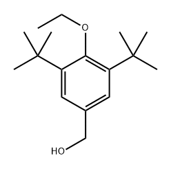 (3,5-di-tert-butyl-4-ethoxyphenyl)methanol 구조식 이미지