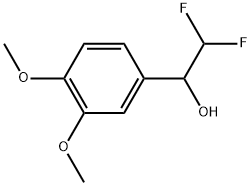 α-(Difluoromethyl)-3,4-dimethoxybenzenemethanol Structure